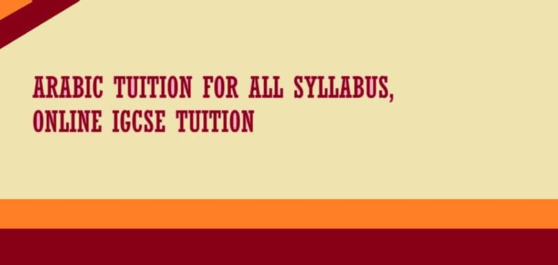 Arabic Tuition